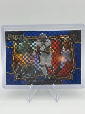 2022 Panini Select Field Level Leonard Fournette #466 Blue Prizm /49 - Image 1 of 2