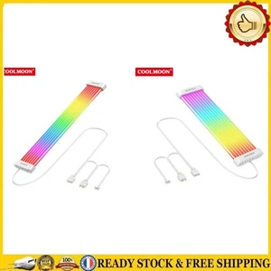 FR Barre lumineuse flexible 5V Sync ARGB, accessoires informatiques (blanc C260E - Afbeelding 1 van 12