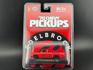 M2 1978 Chevrolet Cheyenne Super 10 Personalizzato EDELBROCK 31500 MJS94 1/64 - Foto 1 di 2