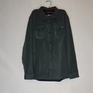 Jones Men's December Recycled Fleece Shirt in Dawn Blue, Size L, NWT - Picture 1 of 6