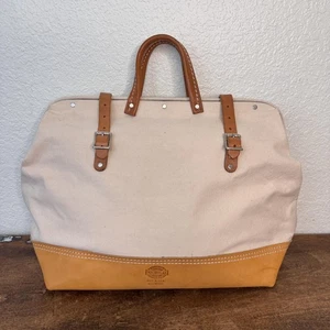Nicholas Leder Canvas Werkzeugtasche M312 Arbeitsausrüstung USA strapazierfähig Beuteltasche Utility - Bild 1 von 15
