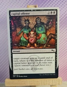 MTG: ofensa capital 052/216 - inestable - estado casi nuevo - Imagen 1 de 2