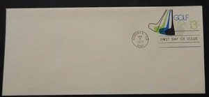 US Briefumschlag #U583 13¢ Golf USA, unbenutzt (4082) - Bild 1 von 2
