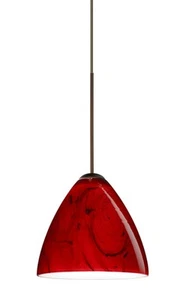 Besa Lighting 1XT-1779MA-BR Mia Pendant Bronze - Picture 1 of 3