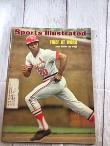 Vintage 1970s Baseball Sports Illustrated Lot Of 8 Magazines Jackson Brock - Picture 1 of 24