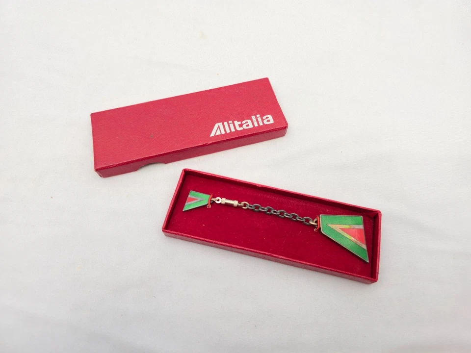 Alitalia Portachiavi Argento 800 - Immagine 1 di 4