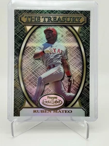 2000 Topps Gold Label The Treasury #T25 Ruben Mateo Rangers BASEBALL Card 5D - Picture 1 of 2