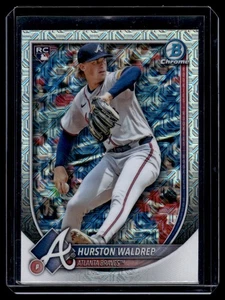2025 Bowman Chrome Hurston Waldrep Rookie Atlanta Braves #61 - Picture 1 of 2