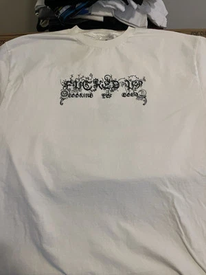 Camisa F*cked Up Buscando Oro XL Sin Advertencia Carrera Suicidio Mundo Oculto HC Foto 1 de 4