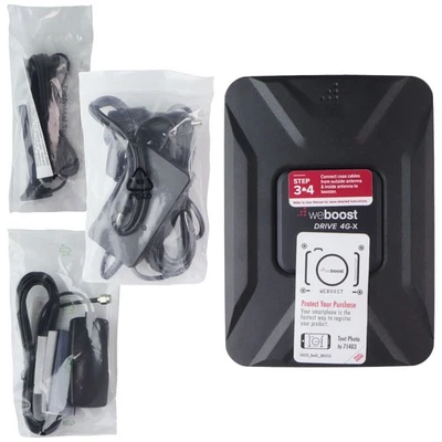 weBoost Drive 4G-X Vehicle Booster Kit for 4G Devices - Black (470510) - Image 1 of 4
