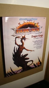 DARK SUN - DRAGON KINGS *NUEVO EN ESTADO BASTANTE BUENO/CASI NUEVO 9,0* DUNGEONS DRAGONS TAPA DURA - Imagen 1 de 9