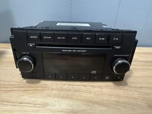 2012-2019 Dodge Grand Caravan AM FM Radio Single Disc CD Player P05091301AF RES - Picture 1 of 9