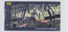 2009 Star Wars: The Clone Wars Widevision Silver Asajj's Breakout Escape 0ad