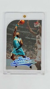 RARE PLATINUM MEDALLION DIE CUT SP 2004-05 Ultra New Orleans Hornets Baron Davis