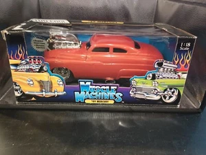 Muscle Machines 1:18 Die Cast 1949 Mercury Coupe Hod Rod Classic Car - Picture 1 of 10