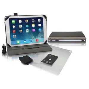 iCoustic 5-In-1 Accessory Pack For iPad Air - Grey - Protect - Charge - Case - Picture 1 of 1