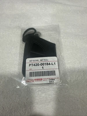 Lexus OEM Factory Key FOB Protector Gloves Cover Black PT420-00184-L1 - Image 1 of 2