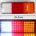 Powerful 75LED Tail Light for Buses Vans Campers Stop Reverse Turn Signal Lamp