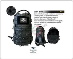 Zaino Militare Sistema a MOLLE Impermeabile Radar1957 Litri 16 Art. 7064-2109   - Imagen 1 de 1