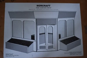 Norcraft The Corner Shop CS1 Pre Cut Plywood Model Kit 1 inch to 1 foot - Picture 1 of 7