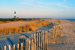 Fire Island Lighthouse Long Island New York Photo Art Print Poster 18x12 - Picture 1 of 3