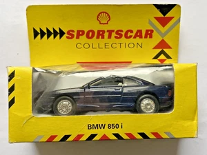 BMW 850i Black Shell Sportwagen Sammlung verpackt - Bild 1 von 8