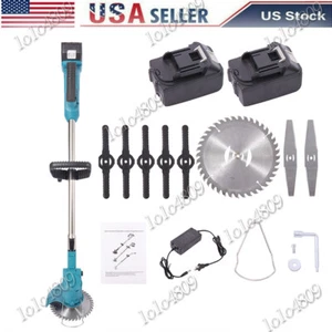 Weed Wacker Battery Operated 24V Cordless Grass Trimmer w/ Battery Fast Charger - Picture 1 of 10