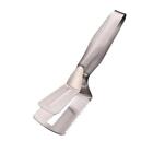 Stainless Steel Fried Steak Clip BBQ Barbecue Tongs Shovel Gripper Bread Clamp