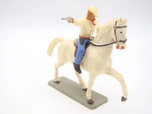 STARLUX - FAR WEST - CAVALIER COW BOY TIRANT AU REVOLVER - 1/32 - ANCIEN - - Picture 1 of 4
