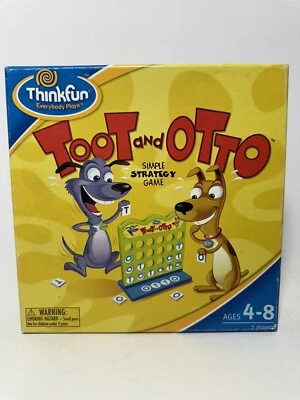 2004 ThinkFun Toot and Otto Strategy Game Ages 4+ 2 Players (Connect 4 Type) - Image 1 of 4