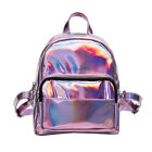  Holographic School Backpack for Clear Bookbag Small Travel Wallet Laser
