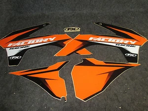 KTM SX/SXF 125-450 2013-2015 Factory FX Racing orange/schwarz Grafikkit GR1112 - Bild 1 von 1