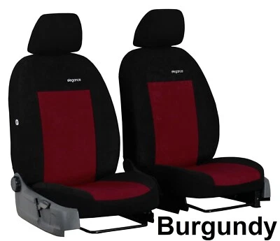 TAILORED FRONT SEAT COVERS FOR CITROEN C3 AIRCROSS 2017 - 2023 FABRIC & VELOUR - Image 1 of 4