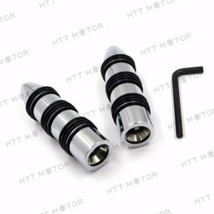 Chrome Front Foot Peg For Honda GoldWing GL1500 88-00/ Shadow 1100 ACE/ Valkyrie - Picture 1 of 5