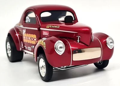 Acme 1/18 Willys Gasser 1941 'Right Hooker' Original Holley Diecast Model Car - Image 1 of 4