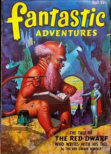 Fantastic Adventures Pulp May 1947 Ray Bradbury HB Hickey Elroy Arno - Imagen 1 de 2
