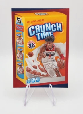 2020-21 Panini Donruss Rui Hachimura Crunch Time #11 - Image 1 of 2