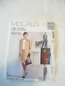 Vtg 1999 Sewing Pattern Unlined Jacket-Top-Pull on Pants-Skirt Size 20-22-24 - Picture 1 of 2