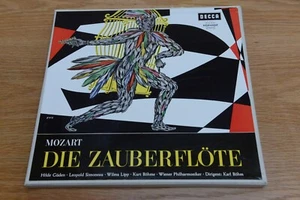 Mozart Die Zauberflöte WPO Böhm Güden Simoneau 3 LP box Decca SMA 25006-D/1-3 - Picture 1 of 6