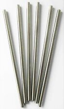 6 x STRAIGHT  Stainless Steel Reusable Straws Metal Drinking Straw  Stylish