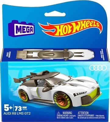 MATTEL Hot Wheels HKF93 Mega Construx Audi R8 LMS GT2 NEU & OVP