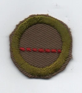 Salesmanship, Type C Tan Narrow Crimped (1936-46), Used - Picture 1 of 1