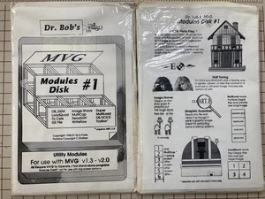 Modules #1 for MVG MultiViewer Graphica; Atari ST; Disk w/manual NOS - Picture 1 of 3