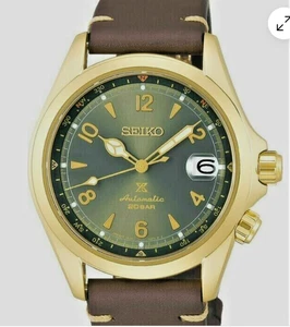 Seiko Luxe SPB210 Alpinist 1959 Reinterpretation Watch Green Dial Made in Japan - Picture 1 of 6