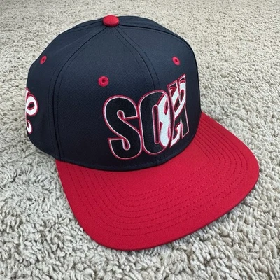 Chicago White Sox Hat Nike Cooperstown Collection Pro Snapback Navy Red w/Patch - Image 1 of 4