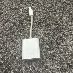 Adaptateur Apple Mini DisplayPort vers VGA AUTHENTIQUE D'OCCASION-TESTÉ - Photo 1/5