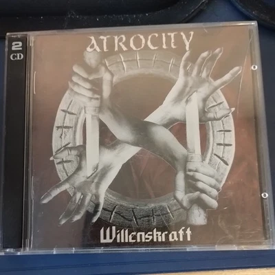 ATROCITY ‎– Willenskraft 2 CD (Massacre 1996) limitiert Metal Wacken crematory - Bild 1 von 2