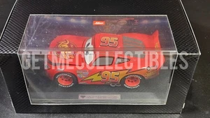 DISNEY PIXAR CARS SCHUCO 1:18 SCALE LIGHTNING MCQUEEN LE 2400/2500 SAVE 6% GMC - Picture 1 of 11