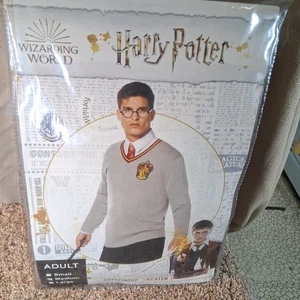 Harry Potter Gryffindor Sweater Adult Med Wizarding Work Costume Role Play - Picture 1 of 5