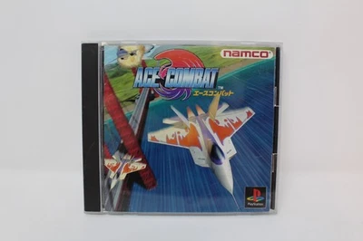 Ace Combat Sony Playstation 1 PS1 Japanese Region Lock - Image 1 of 3